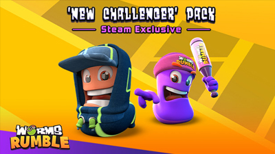 Worms Rumble - New Challenger Pack
