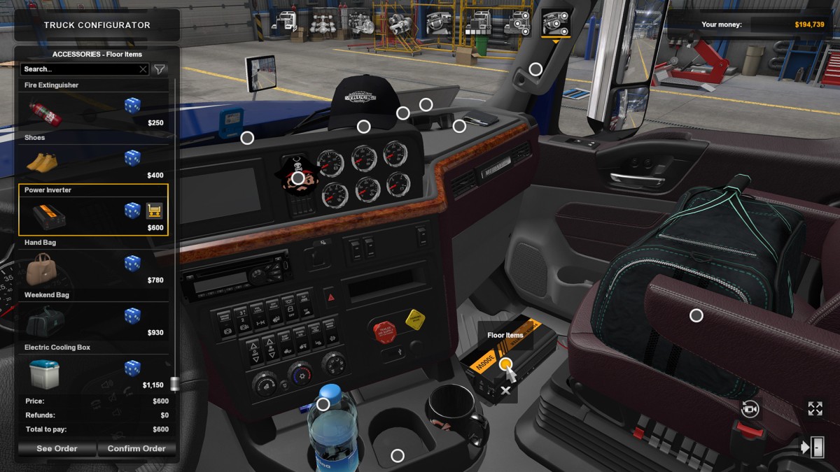 American Truck Simulator - Cabin Accessories