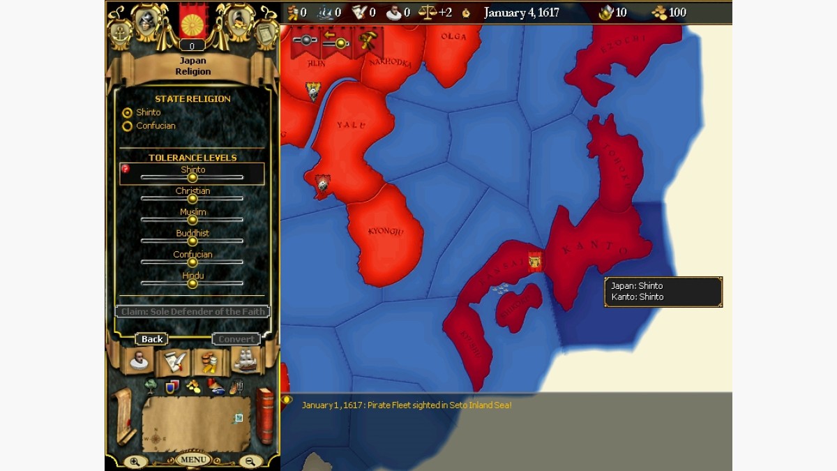 For The Glory: A Europa Universalis Game