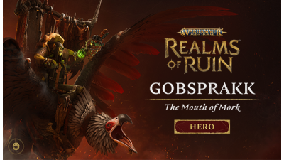 Warhammer Age of Sigmar: Realms of Ruin - The Gobsprakk, The Mouth of Mork Pack