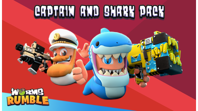 Worms Rumble: Captain & Shark Double Pack