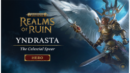 Warhammer Age of Sigmar: Realms of Ruin - The Yndrasta, Celestial Spear Pack Warhammer Age of Sigmar: Realms of Ruin - The Yndrasta, Celestial Spear Pack