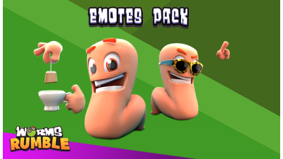 Worms Rumble: Emote Pack