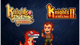 Knights of Pen and Paper I & II Collection